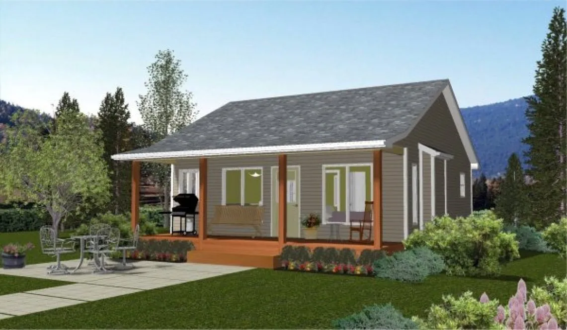 ExteriorPhoto for House Plan #202050