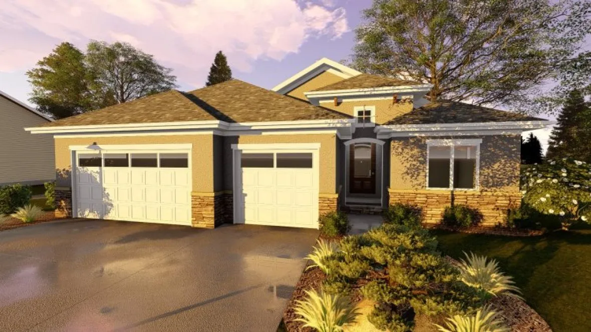 Full Rendering for House Plan #700091