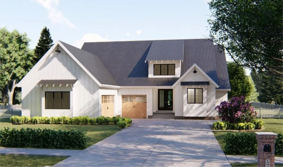 Full Rendering for House Plan #701091