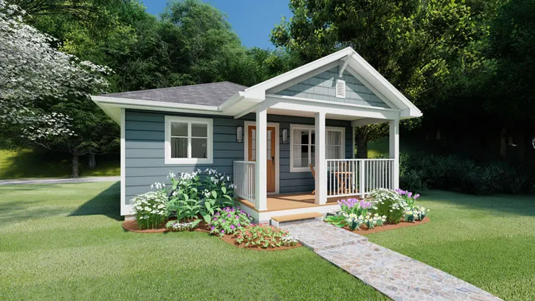 ExteriorPhoto for House Plan #836420