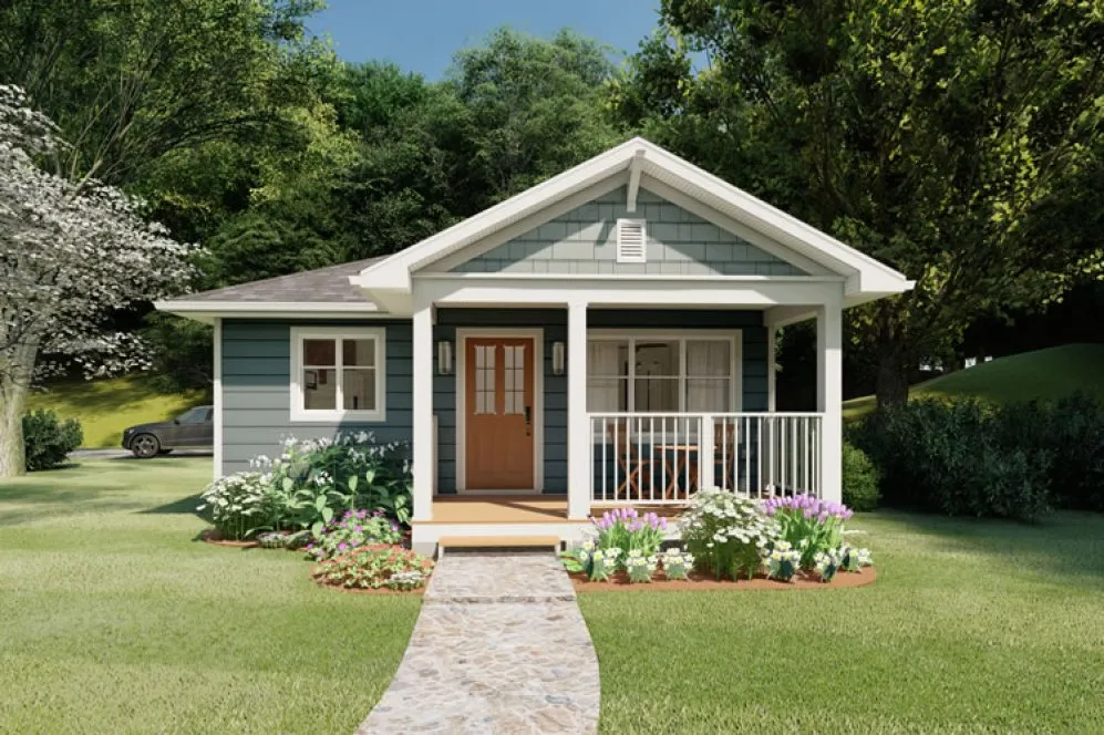 Full Rendering for House Plan #836420