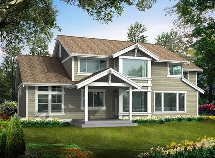 ExteriorPhoto for House Plan #330292