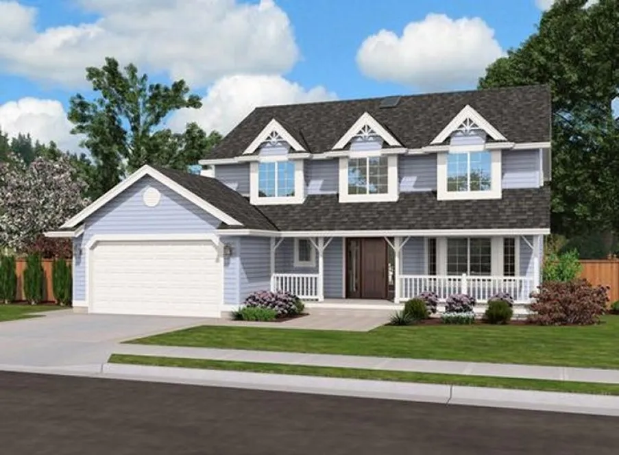 Full Rendering for House Plan #335622