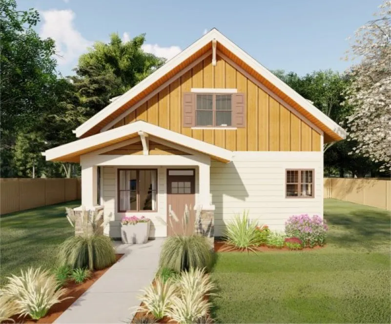 ExteriorPhoto for House Plan #195524