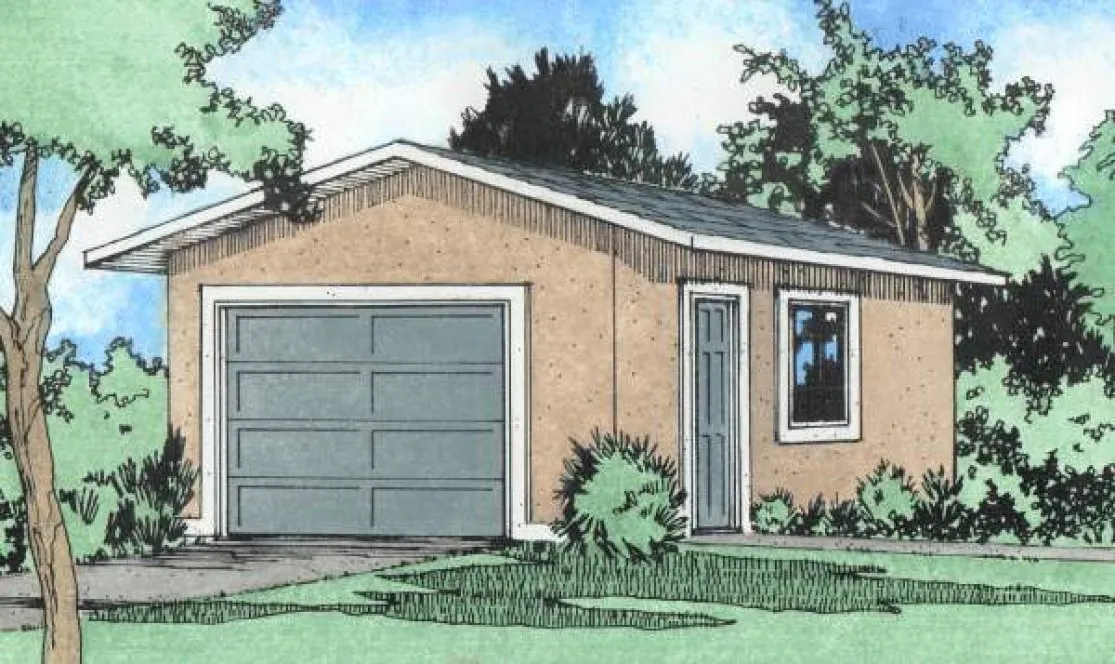 Full Rendering for House Plan #202015