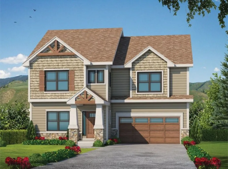 Full Rendering for House Plan #151952