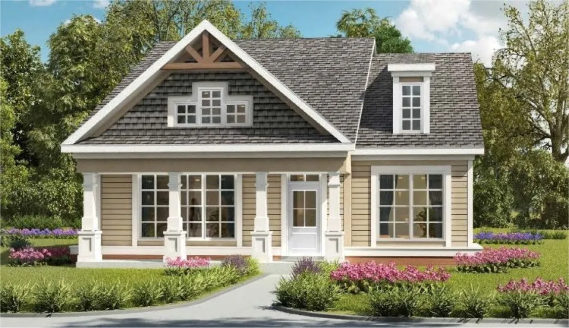 Full Rendering for House Plan #711771