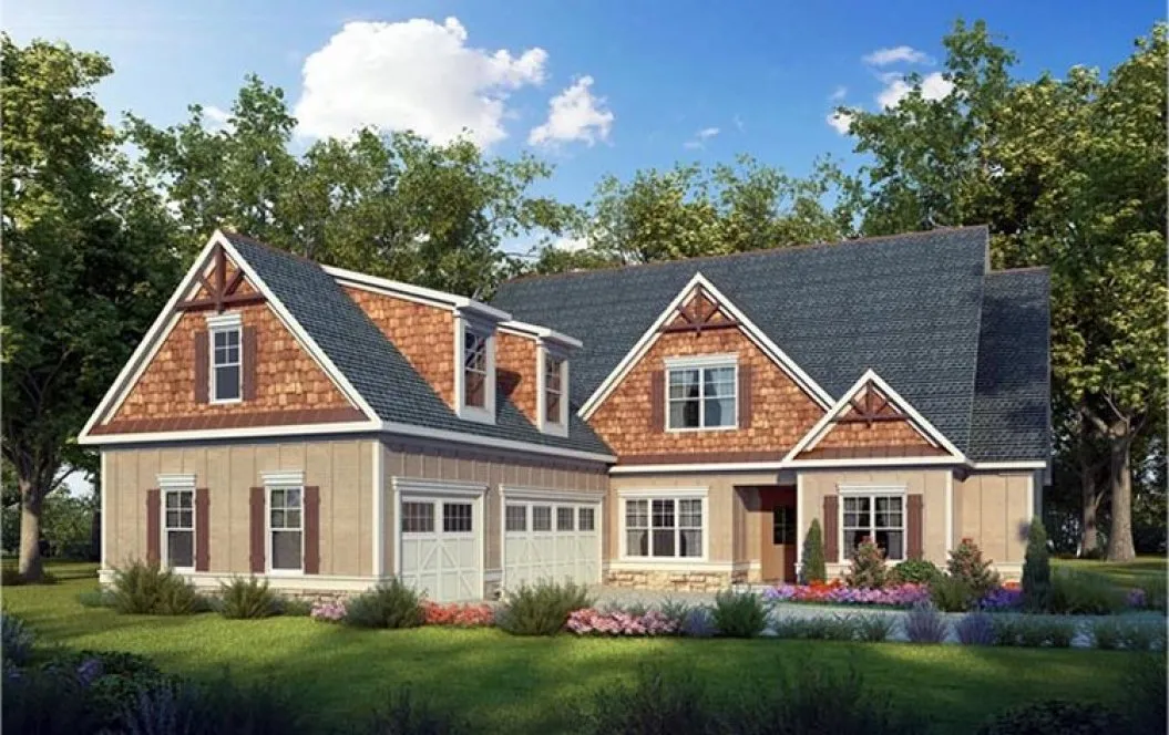 Full Rendering for House Plan #714313