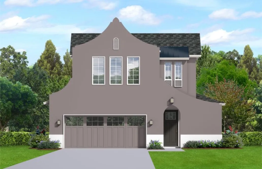 Full Rendering for House Plan #825581