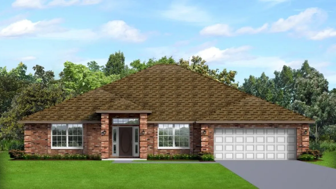 Full Rendering for House Plan #827142