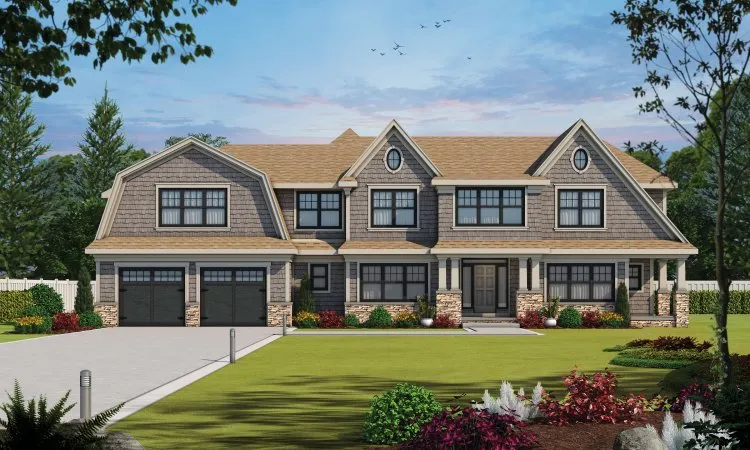 Full Rendering for House Plan #152534