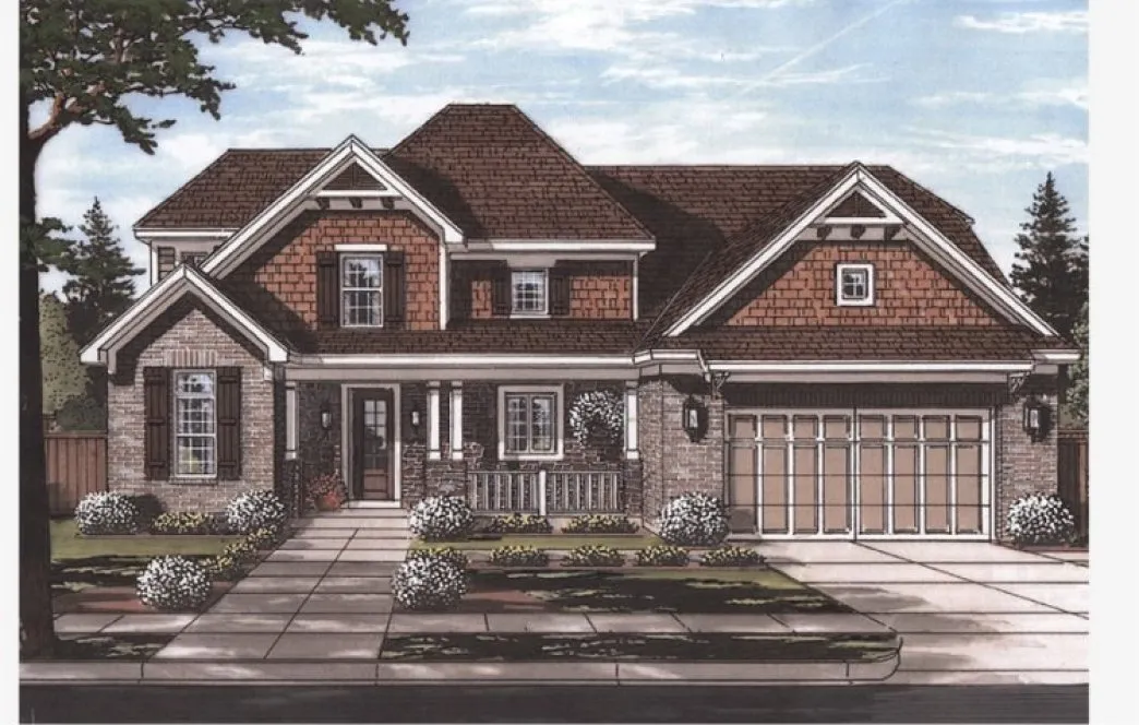 Full Rendering for House Plan #533032