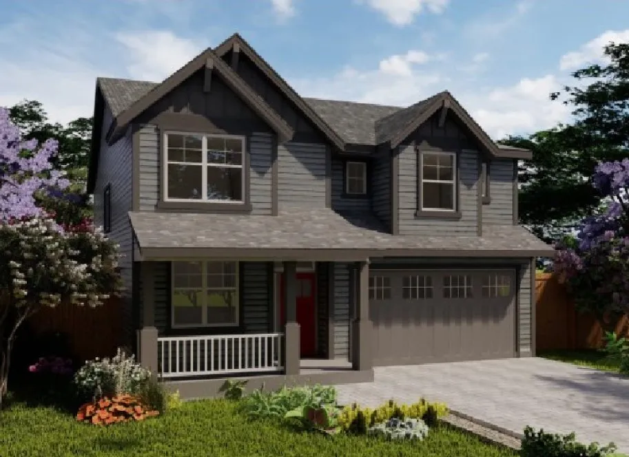 Full Rendering for House Plan #858312