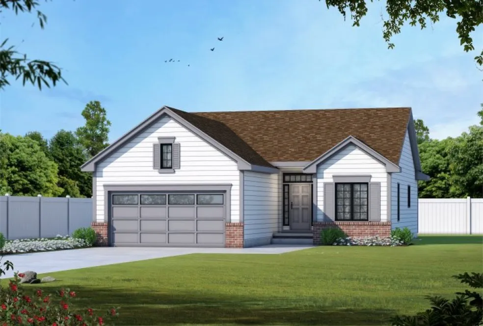 Full Rendering for House Plan #159021