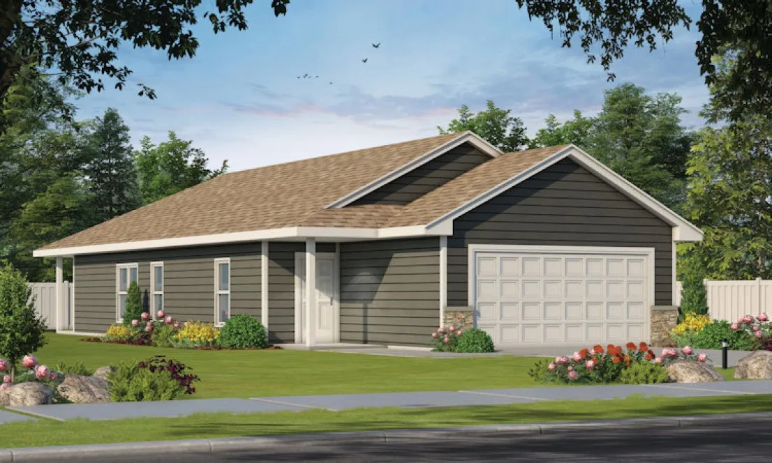 Full Rendering for House Plan #157231