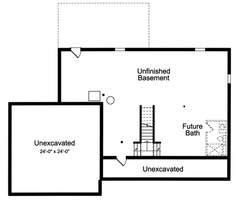 Basement Plan for House Plan #530971