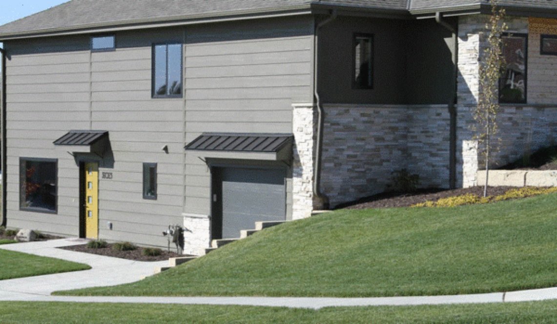 Left Elevation for House Plan #150122