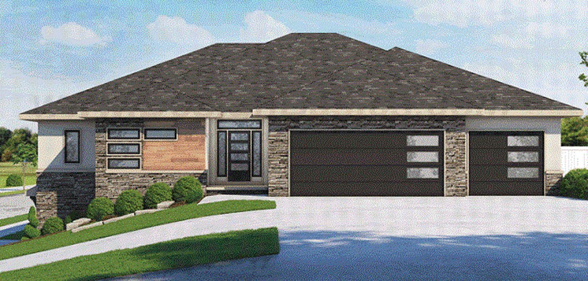Full Rendering for House Plan #150122