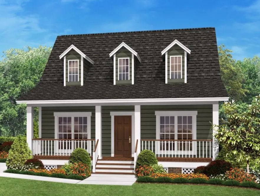 Full Rendering for House Plan #300094