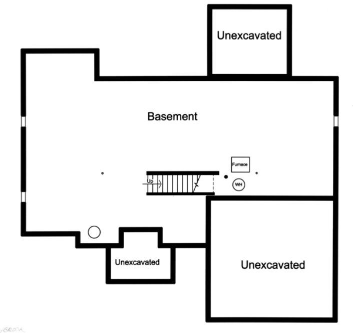 Basement Plan for House Plan #532502