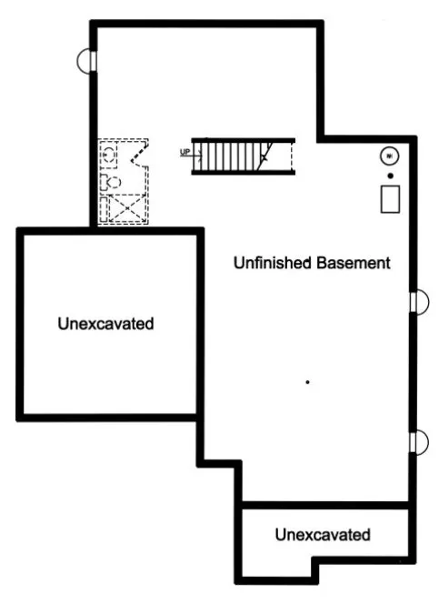 Basement Plan for House Plan #533641
