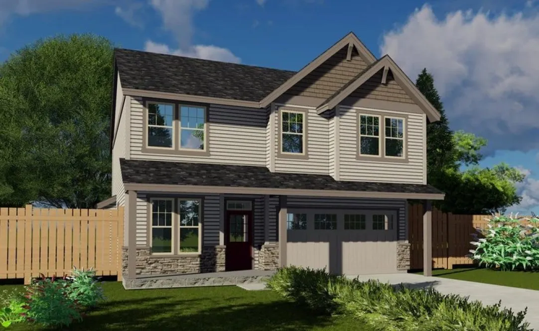 Full Rendering for House Plan #852781