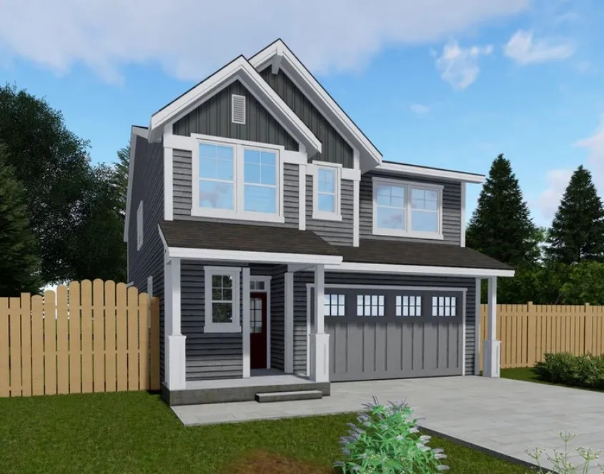 Full Rendering for House Plan #859732