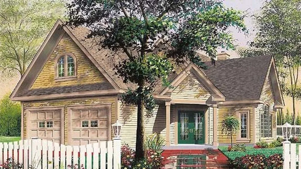 Full Rendering for House Plan #143062