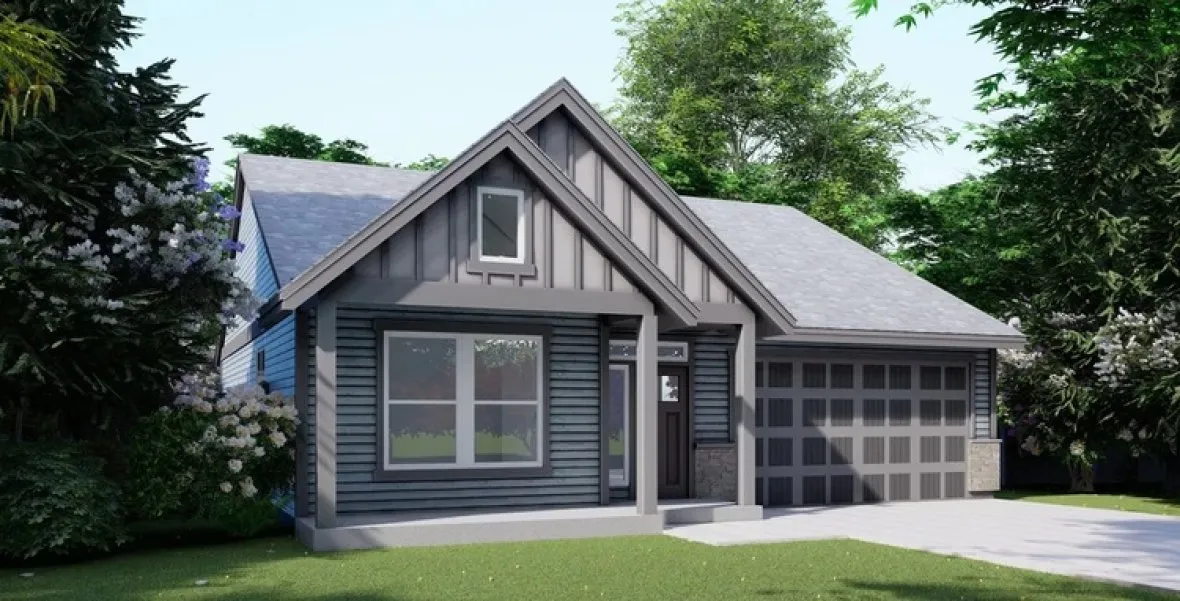 Full Rendering for House Plan #857921