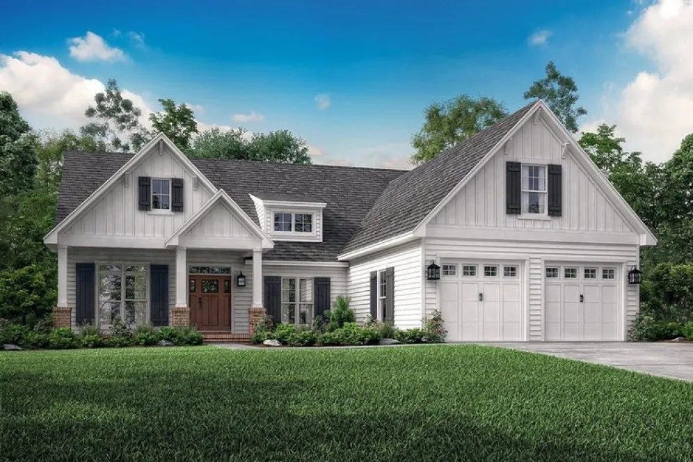 Full Rendering for House Plan #304002