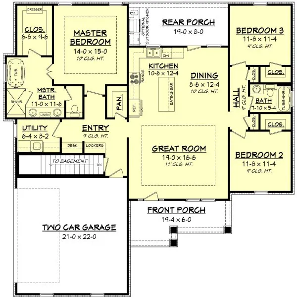 Plan for House Plan #307561