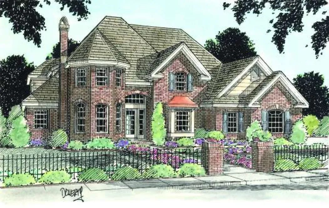 Full Rendering for House Plan #249104