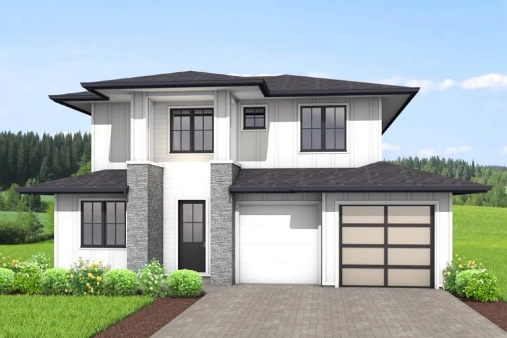 Full Rendering for House Plan #590591