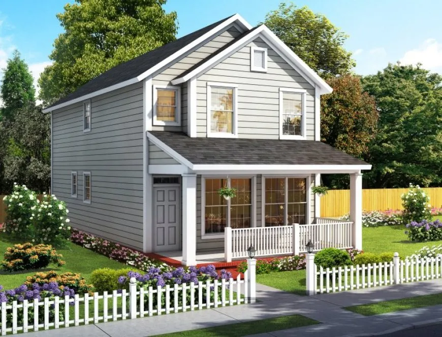 Full Rendering for House Plan #245651