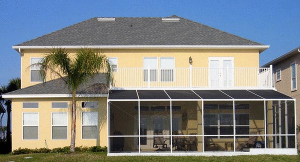 Rear Elevation for House Plan #867692