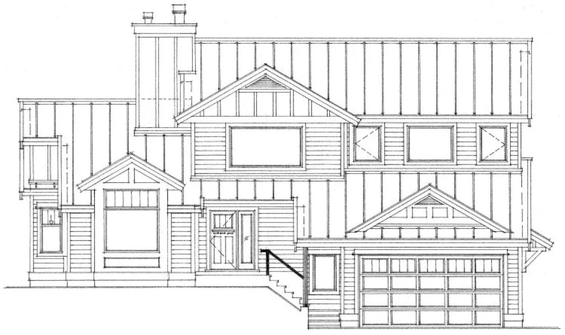Full Rendering for House Plan #266212