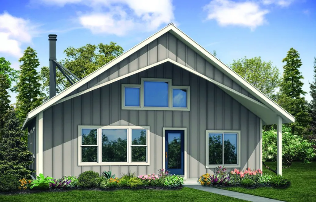 Full Rendering for House Plan #346071