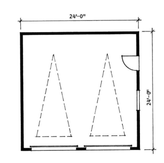 Main Floor Plan for House Plan #202016