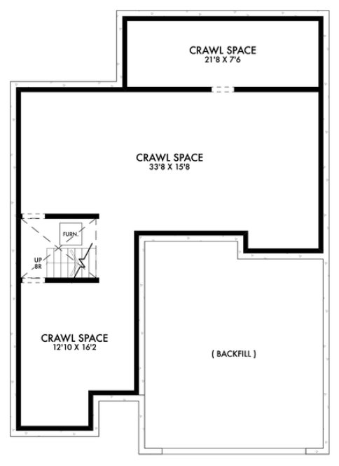 Floorplan lower for House Plan #594032