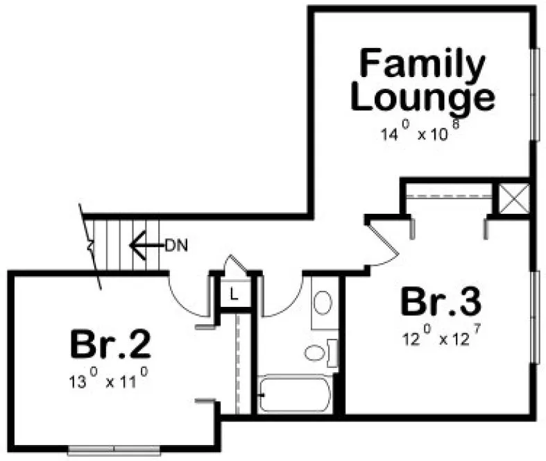 ExteriorPhoto for House Plan #154151