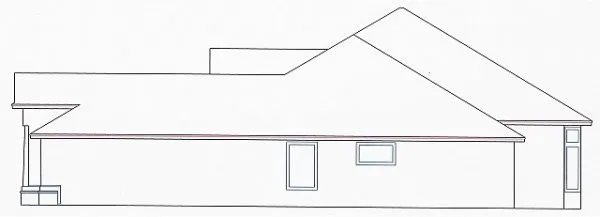 Right Elevation for House Plan #862081