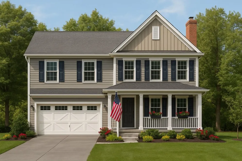 Full Rendering for House Plan #157281