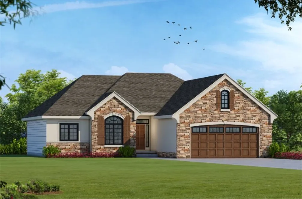 Full Rendering for House Plan #158651