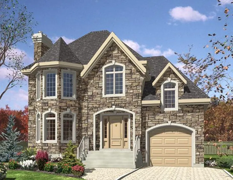 Full Rendering for House Plan #422151