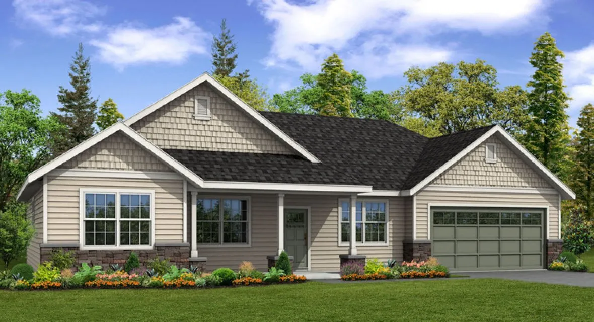 Full Rendering for House Plan #344212