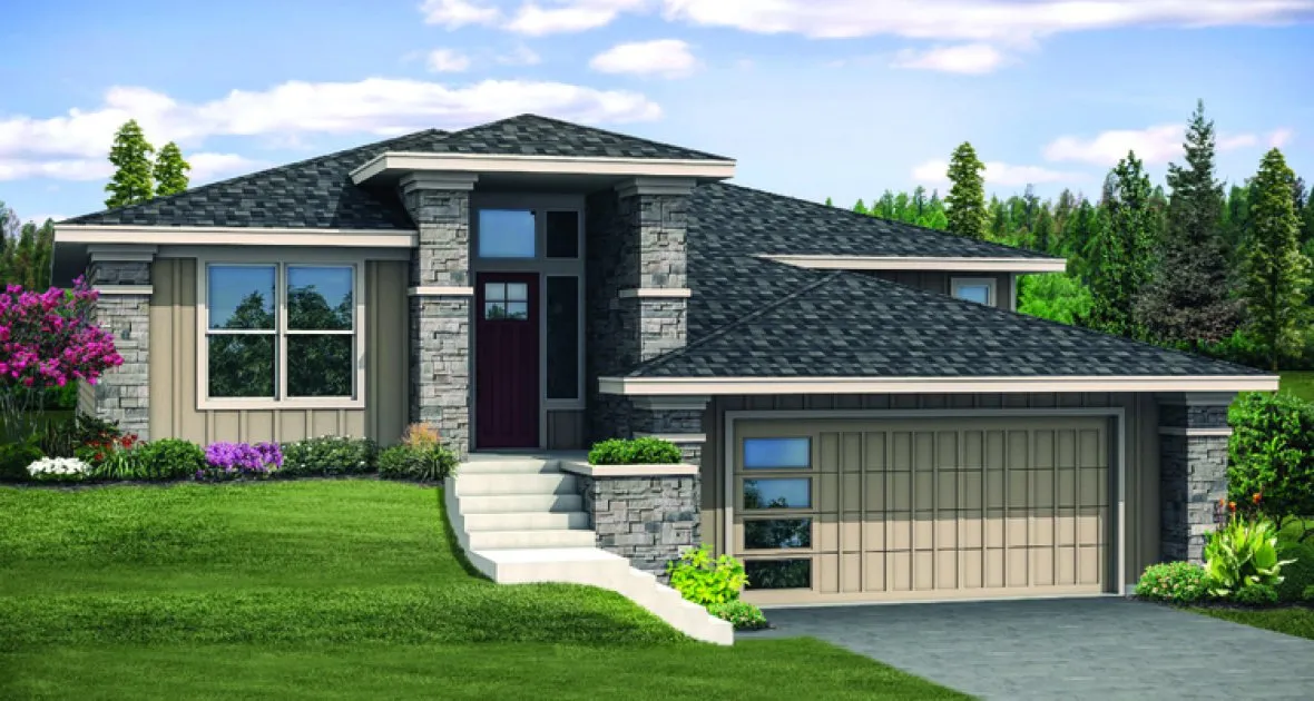 Full Rendering for House Plan #348571