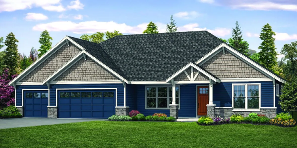 Full Rendering for House Plan #348072