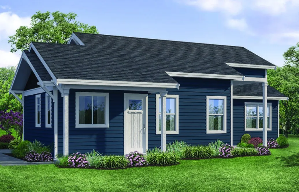 Full Rendering for House Plan #340801