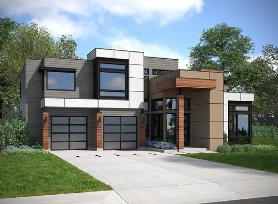 Full Rendering for House Plan #330854