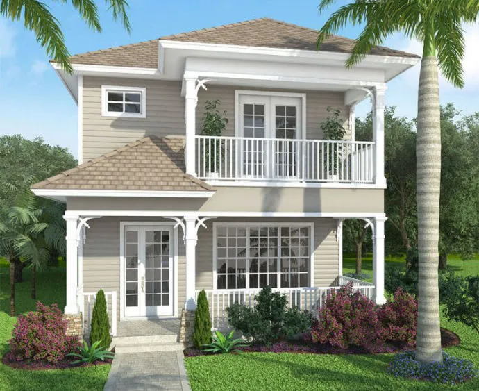 Full Rendering for House Plan #918572